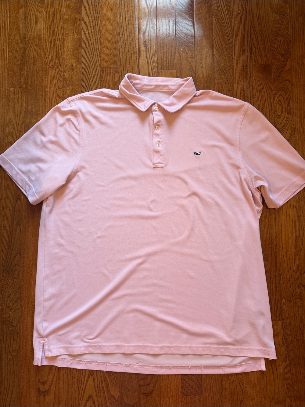 Vineyard Vines Men’s Light Pink Polo Shirt